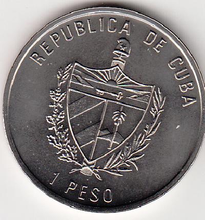 Beschrijving: 1 Peso AIRCRAFT SIAI MARCHETTI Coloured